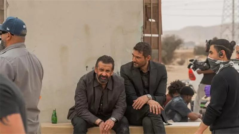 كواليس تصوير فيلم The Seven Dogs تجمع أحمد عز وكريم عبد العزيز 