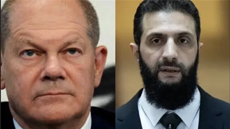 الشرع وأولاف شولتز يتفقان على ضرورة بقاء سوريا موحدة 