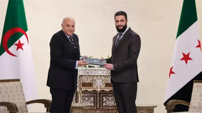 تفاصيل مباحثات أحمد الشرع ووزير الخارجية الجزائري في سوريا