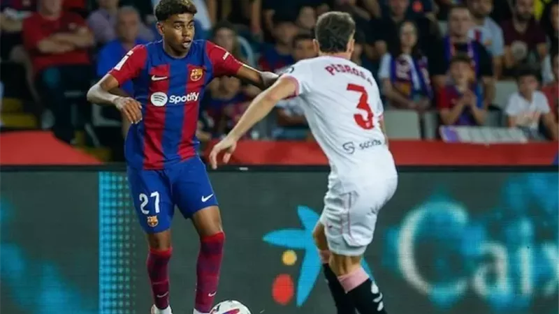 موعد مباراة برشلونة ضد إشبيلية في الدوري الإسباني والقنوات الناقلة