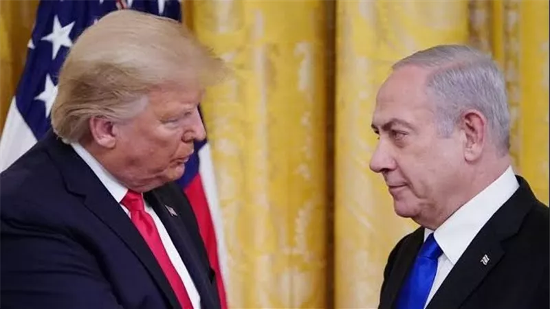 تضارب التصريحات بين نتنياهو وترامب حول السماح بعودة الفلسطينين إلى غزة 