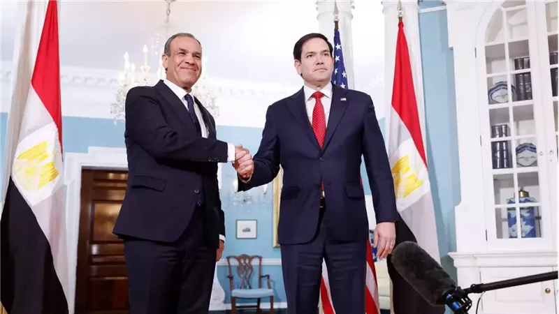 وزير الخارجية يؤكد للإدارة الأمريكية وممثلي الكونجرس رفض مصر للتهجير من واشنطن 