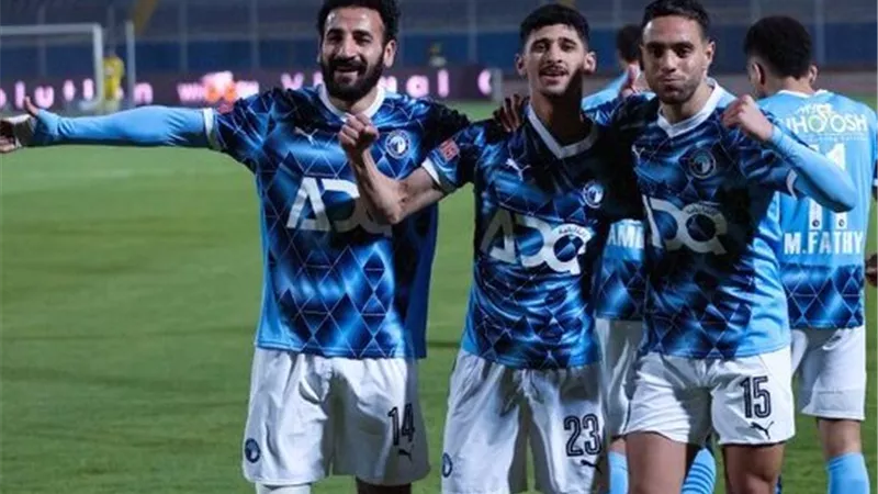 بيراميدز يكتسح حرس الحدود بثلاثية وينفرد بصدارة الدوري المصري