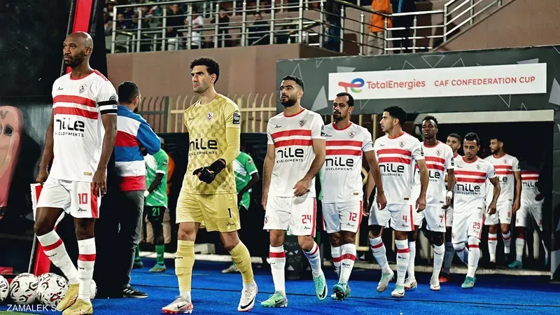 القنوات الناقلة لمباراة الزمالك وبتروجيت بالدوري المصري