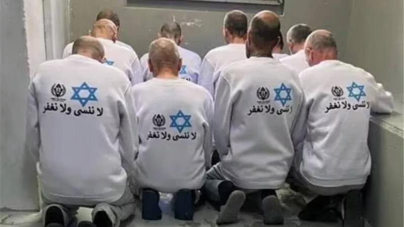 عاجل .. حماس تعلق علي الشعارات العنصرية على ظهور الأسري الفلسطينيين المفرج عنهم