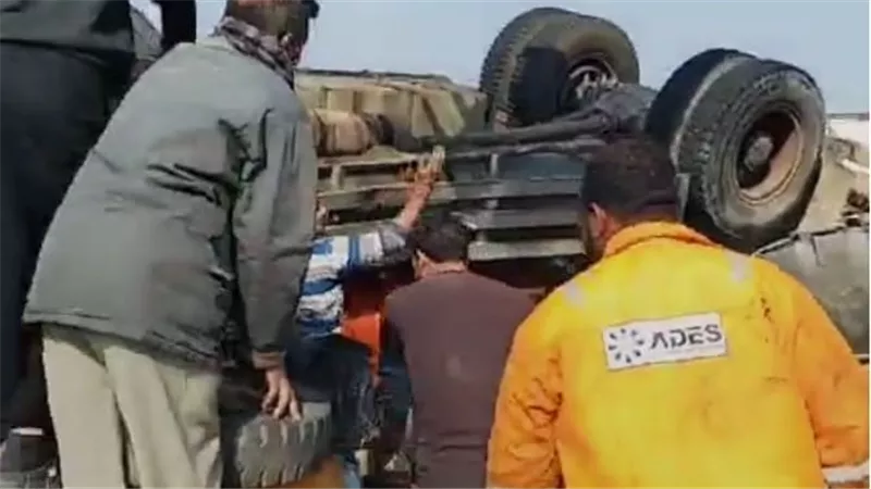مصرع سائق في حادث تصادم على الطريق الإقليمي بين بنها والباجور