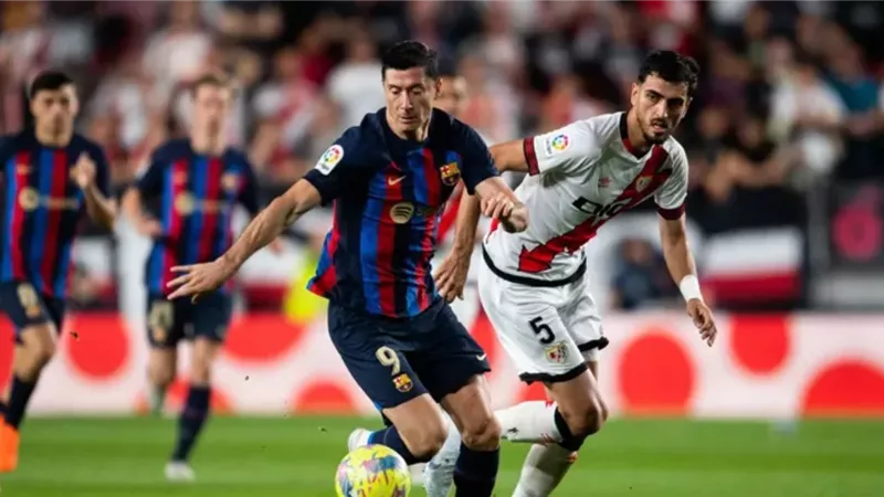 بث مباشر مباراة برشلونة ضد رايو فاييكانو (1-0) في الدوري الإسباني