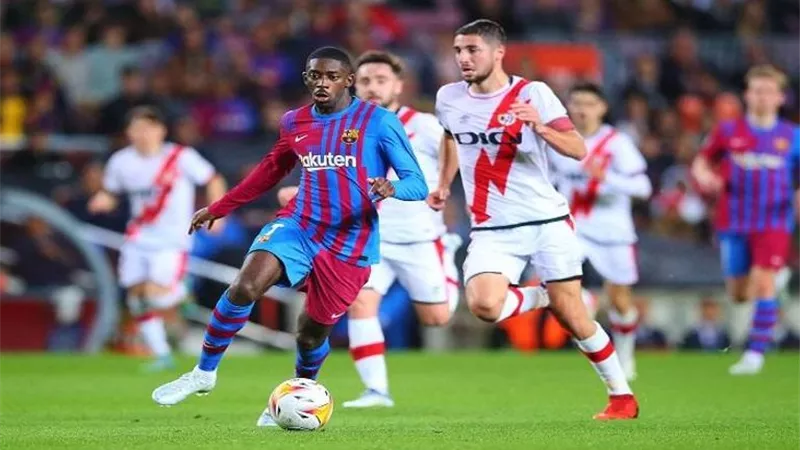 شاهد مباراة برشلونة ضد رايو فاييكانو  في الدوري الإسباني