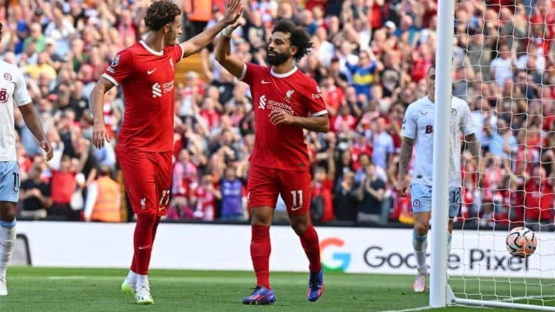 بث مباشر مباراة ليفربول ضد أستون فيلا (1-1) في الدوري الإنجليزي