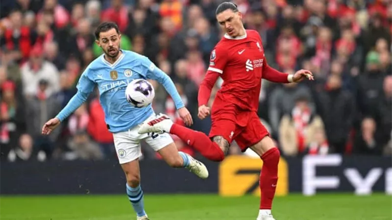 موعد مباراة ليفربول ضد مانشستر سيتي في الدوري الإنجليزي والقنوات الناقلة 