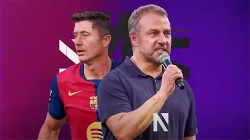 تعليق ناري من فليك بعد رباعية برشلونة أمام ريال سوسيداد.. يصدم ليفاندوفسكي