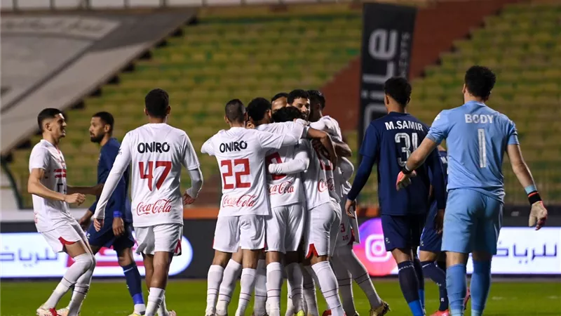 الدوري المصري| الزمالك يضرب إنبي بثلاثية في ختام الدور الأول 