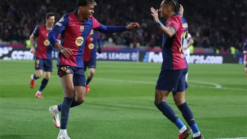 موعد مباراة برشلونة ضد بوروسيا دورتموند في دوري الأبطال والقنوات الناقلة 