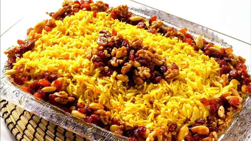 طريقة عمل الارز البسمتى الاصفر مثل المطاعم بوصفات متنوعة