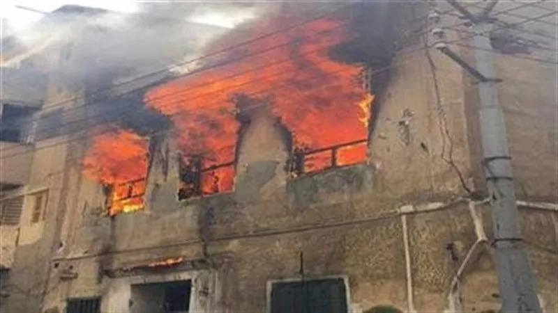 تفاصيل إخماد حريق في ورشة طلاء بمدينة السلام دون إصابات  