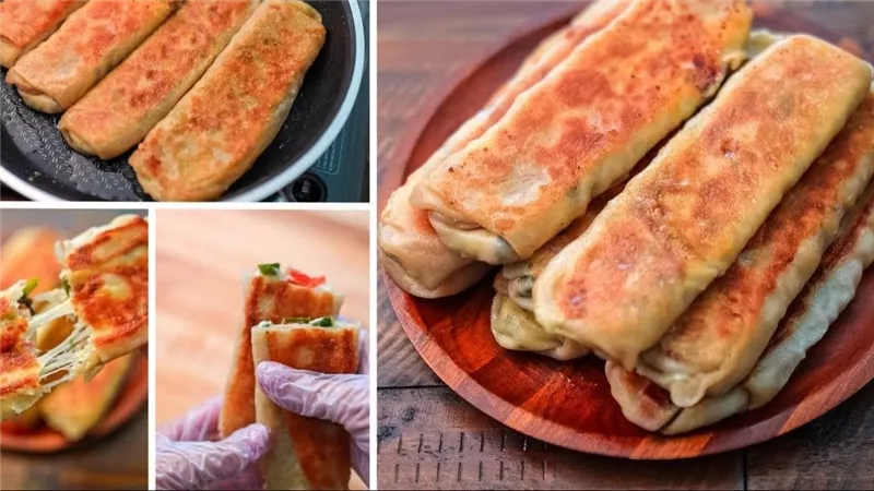 فطائر الجلاش الرول وصفة مبتكرة وشهية.. أفكار فطار يوم 28  رمضان 