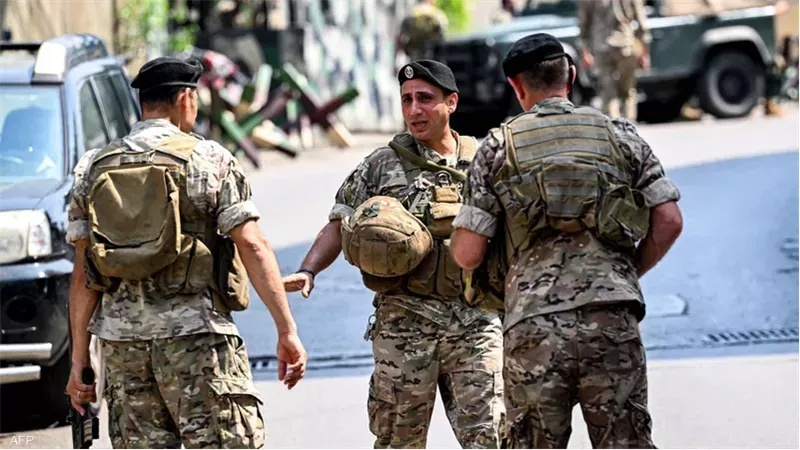 الجيش اللبناني يحدد موقع الصواريخ التي تم إطلاقها على الجنوب من إسرائيل