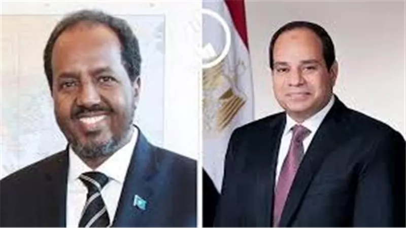 الرئيس السيسي يتواصل هاتفيًا مع الرئيس الصومالي للاطمئنان على صحته