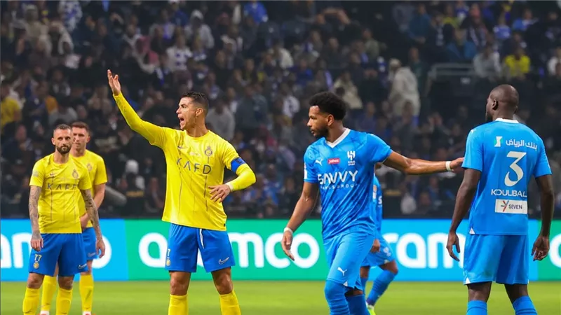 موعد مباراة الهلال ضد النصر في الدوري السعودي والقنوات الناقلة