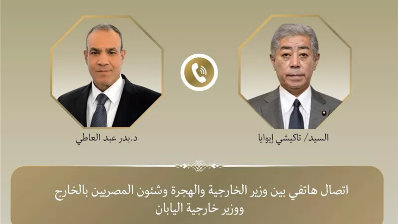 أبرزها التعاون الثنائي وتطورات غـ ـزة.. تفاصيل مباحثات وزير الخارجية ونظيره الياباني