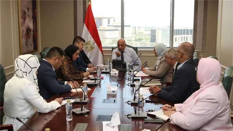 مباحثات وزير الكهرباء مع صن ريف سولار الصينية للتعاون في تصنيع مهمات الطاقة الشمسية