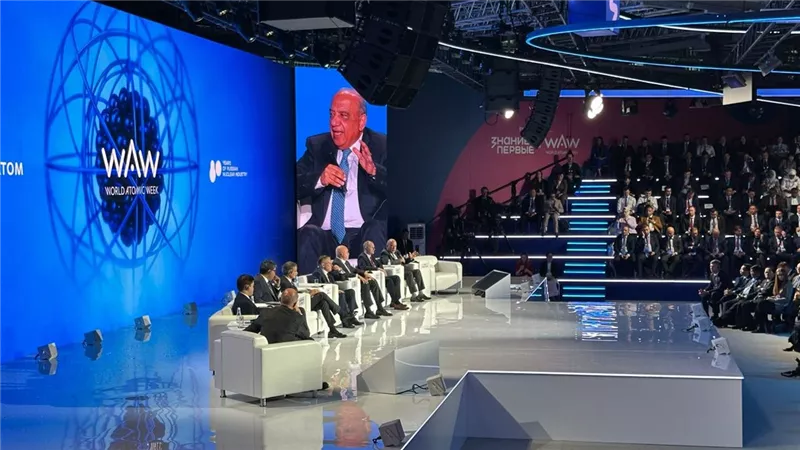 وزير الكهرباء من موسكو: الاستخدامات السلمية للطاقة الذرية حق اصيل لكل دولة