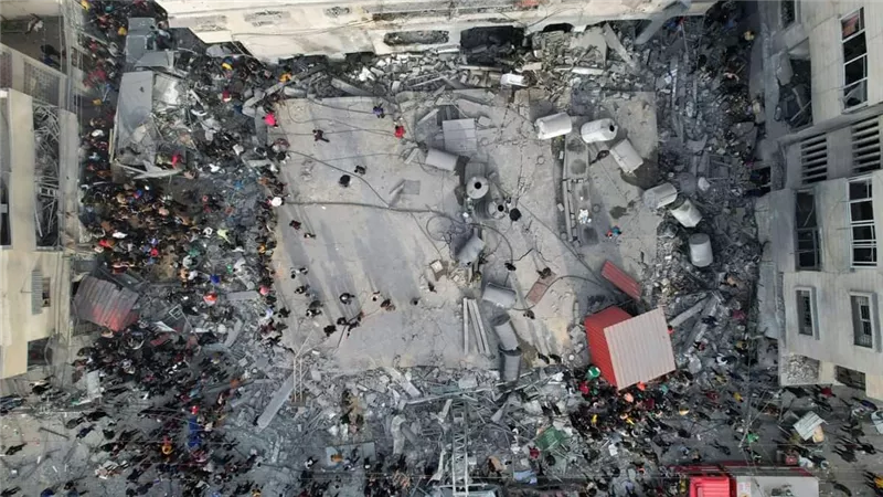 استشهاد 40 فلسطينيًا وإصابة العشرات في قصف الاحتلال على غزة