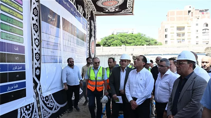 مدبولي يتفقد إنشاء مستشفى أشمون المركزي بالمنوفية لمتابعة تطوير الخدمات الصحية