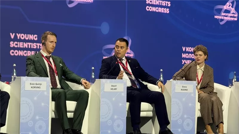 رئيس هيئة المحطات النووية يشارك في مؤتمر العلماء الشباب بمدينة سوتشي الروسية