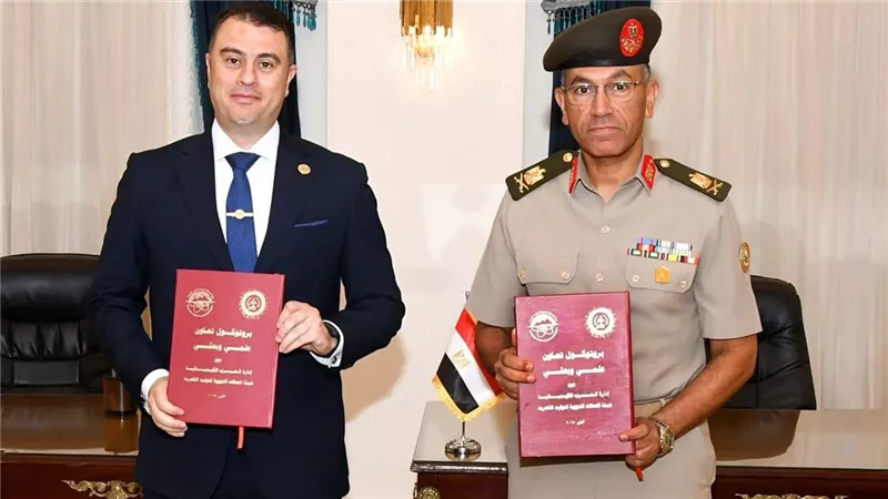 تعاون علمي بين إدارة الحرب الكيميائية وهيئة المحطات النووية لتوليد الكهرباء.. تفاصيل