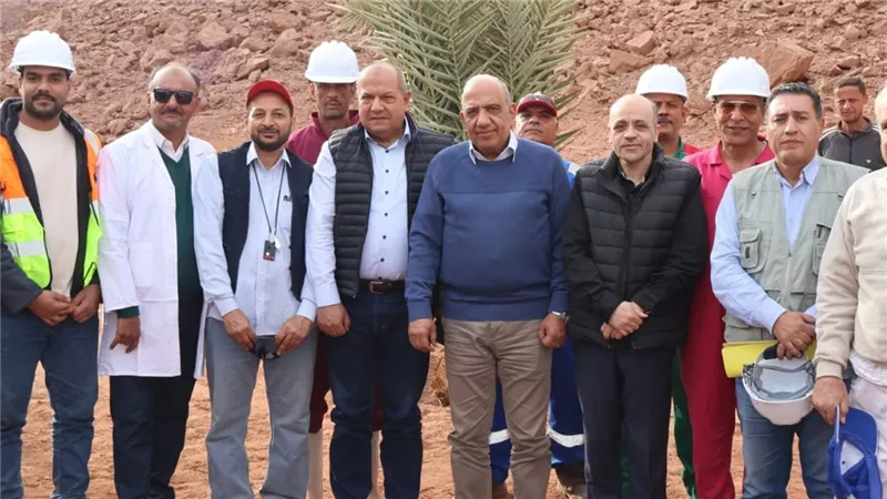 وزير الكهرباء في زيارة ميدانية للمركز الحقلي التابع لهيئة المواد النووية بمحافظة جنوب سيناء