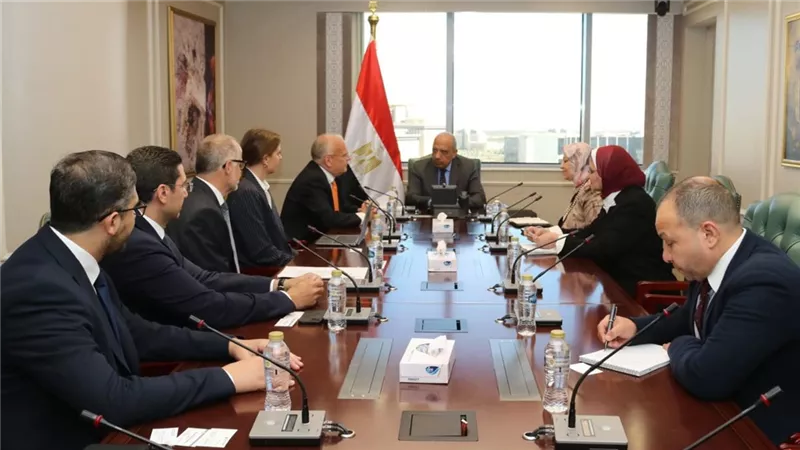  وزير الكهرباء يستقبل السفير السويدي وفد شركة لينكسون لبحث سبل التعاون بمجالات الطاقة النظيفة  