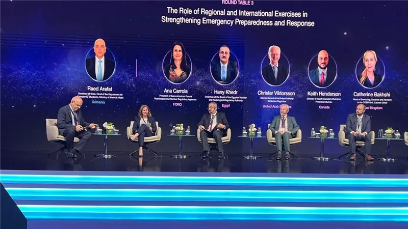 رئيس الرقابة النووية يشدد على أهمية التعاون الدولي والاقليمي لمجابهة الطوارئ النووية والإشعاعية