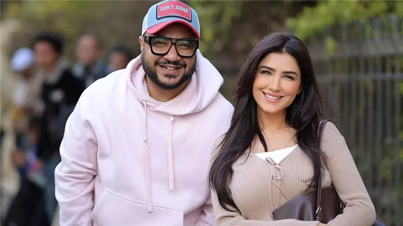 كواليس جديدة من مسلسل الست موناليزا تجمع مي عمر ومحمد سيد بشير