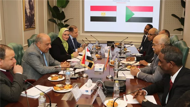 وزير الكهرباء يبحث مع نظيره السوداني سبل دعم وتعزيز الشراكة بمجالات الطاقات المتجددة