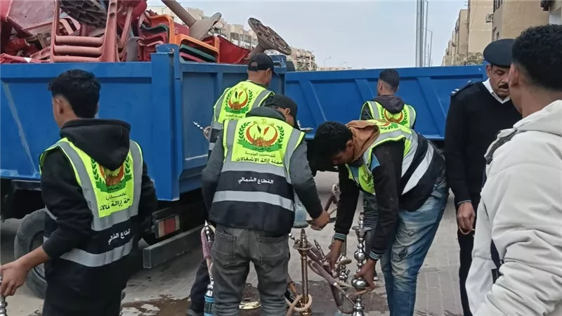 حملات مكثفة في مدينة 6 أكتوبر.. إعادة غلق الوحدات المخالفة بالحي العاشر
