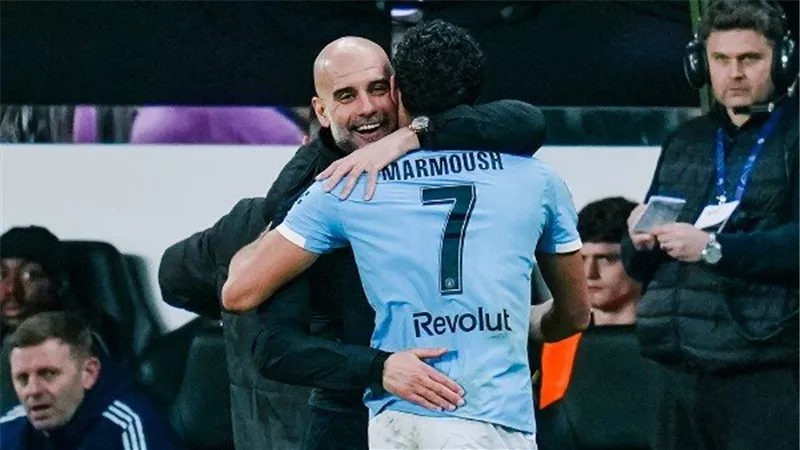 عمر مرموش يتألق مع مانشستر سيتي في كأس الاتحاد الإنجليزي.. وجوارديولا يعتذر
