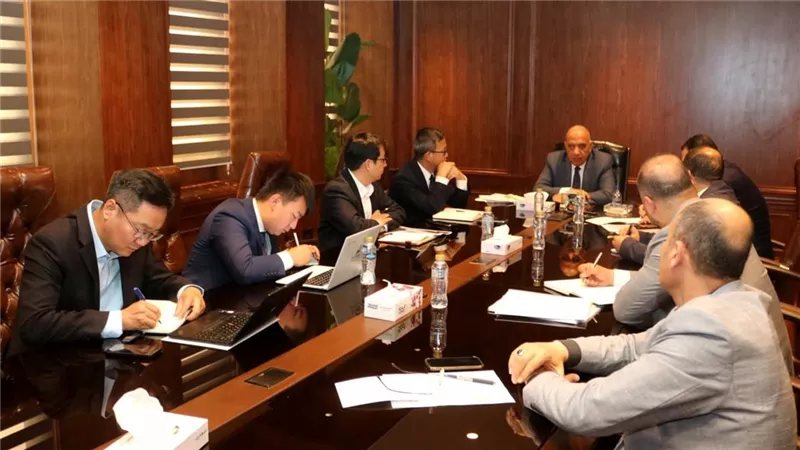 وزير الكهرباء يبحث مع صاني الصينية مستجدات وإقامة مصنع لتوطين صناعة توربينات الرياح