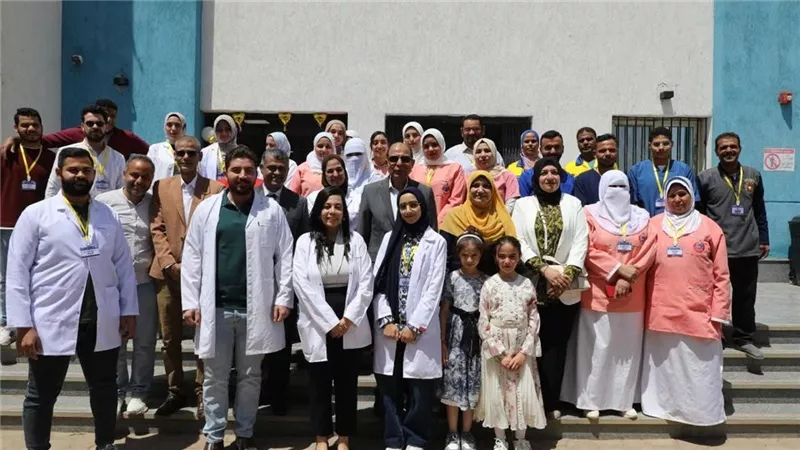 محافظ المنيا يفتتح تطوير وحدة الشيخ زياد بمغاغة ضمن حياة كريمة