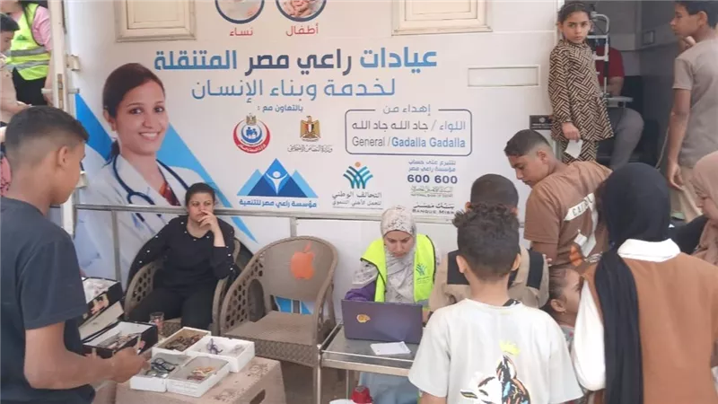 فحص وعلاج  85  ألف مواطنا في 288 قافلة  في بني سويف 