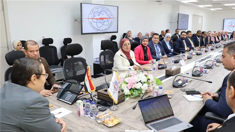 «المحطات النووية» تستقبل متدربي الدفعة الـ42 من برنامج إعداد القادة بموقع محطة الضبعة