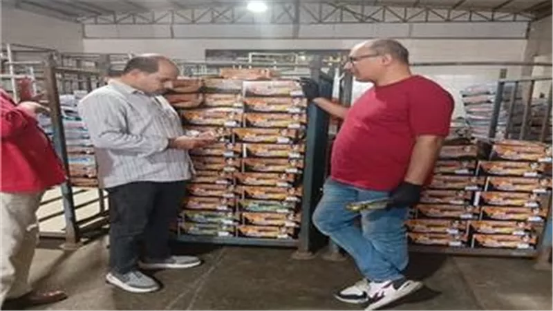 التموين تضبط 14.7 طن دواجن ورنجة و42 شيكارة دقيق بلبيس