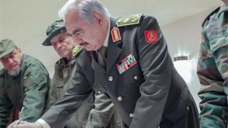 عاجل.. المشير حفتر يوجه رسالة نارية إلى أردوغان وميليشياته في ليبيا