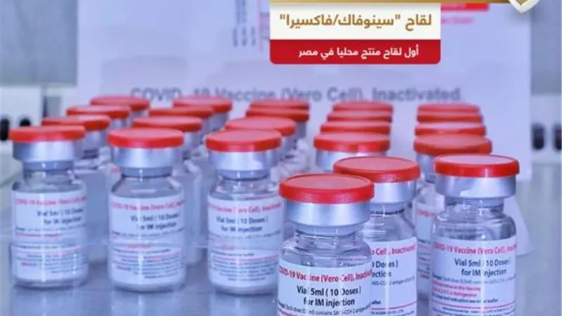 هيئة الدواء: “سينوفاك - فاكسيرا” يحصل على رخصة الاستخدام الطارئ كأول لقاح ينتج محليا لمواجهة كورونا