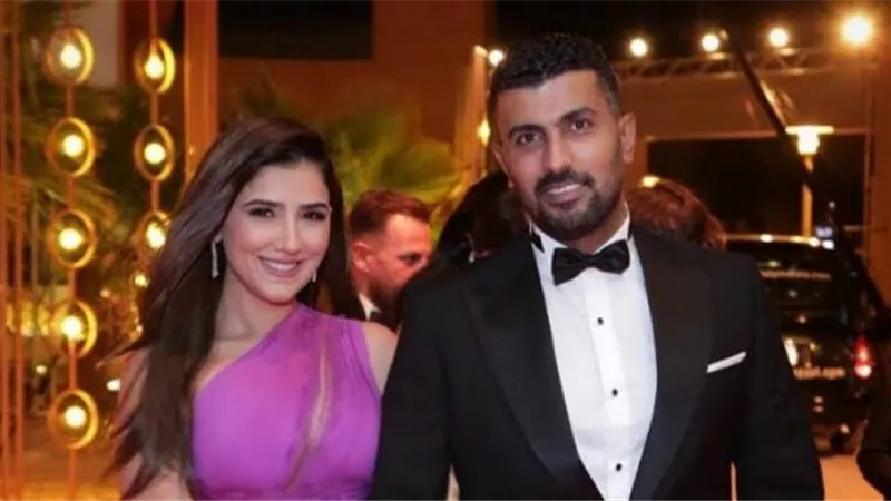 مى عمر تغازل زوجها بكلمات رومانسية فى عيد ميلاده: بحبك