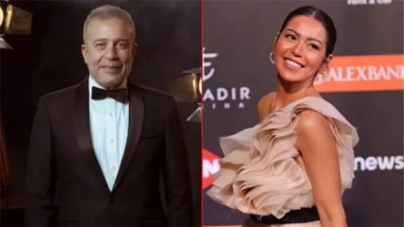 لقاء الخميسى تروج لمسلسلها الجديد ”إجازة مفتوحة” مع شريف منير